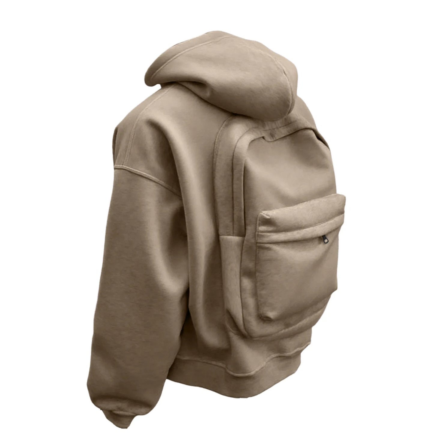 New Outdoors backpack Men's Sports and Leisure Loose Hooded Zipper Sweatshirt Traveler cardigan Jacket