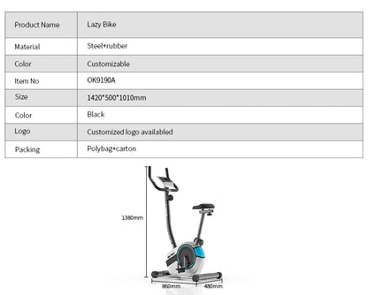 Gym Workout Indoor Exercise Spin Training Upright Bike