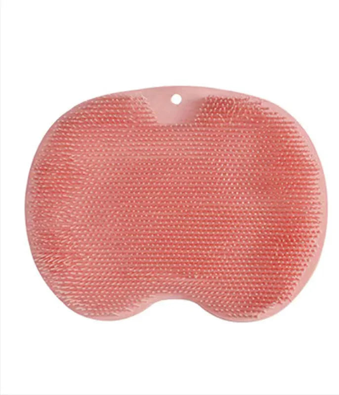 Back Massage Brush Silicone Foot Wash Body Cleaning Bathing Tool Exfoliating Shower Massage Scraper Bathroom Non Slip Bath Mat