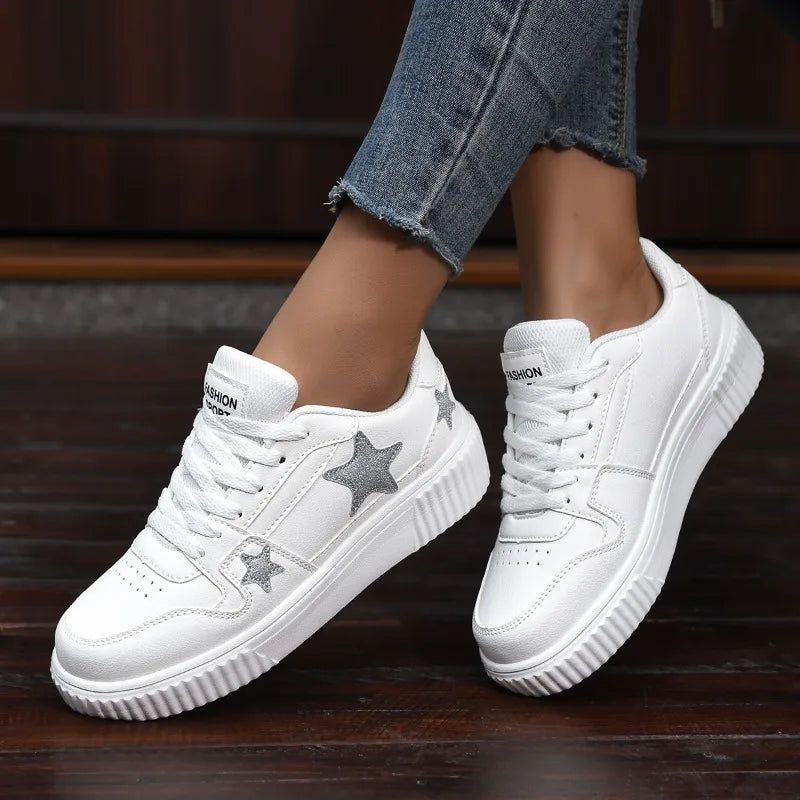 MAEDEF Woman Shoes Comfortable Walking Sneakers Women Casual Shoes Platform Non Slip Vulcanized Shoes Breathable Men Women Shoes