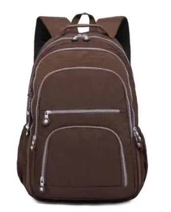 Mochila Feminina School Backpack for Teenage Girl 2025 Travel Back Packs Bag Women Nylon Waterproof Laptop Bagpack