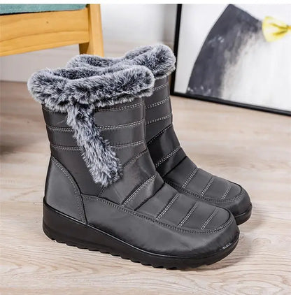 Women's Boots Snow Fashion Shoes Woman Waterproof Shoes Women 2025 Trend Ankle Boots Platform Botas Mujer Boots For Women