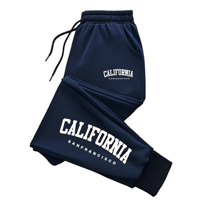 Hot Sales Mens Sweatpants Printing Casual Pants Outdoor Gym Sports Jogging Pants Autumn Winter Man Trousers Fitness Sportswear