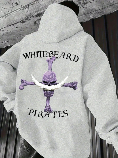 Men's Hunter x Hunter anime hoodie with Joker logo printed on the back Gothic street style autumn and winter pullover sweatshirt