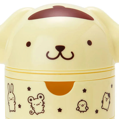 hello kitty anime peripheral cartoon 3-layer drawer storage box my melody cute cat makeup box kawaii birthday gift for women