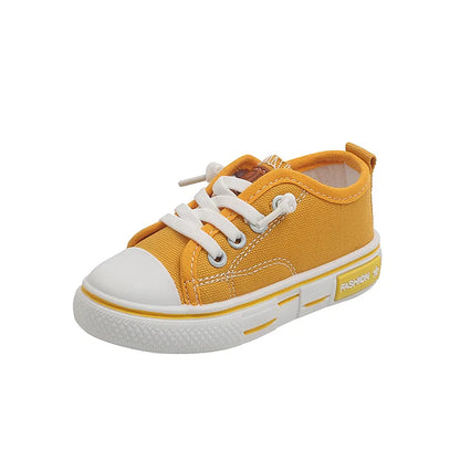 Kid Sneakers Summer Canvas Shoes For Children Fashion Anti-slip Baby Shoes Girls Boys Breathable Casual Shoes Slippers 21-32