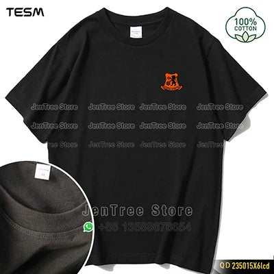 TESM Men Yellow Cotton T-Shirt Men Women Summer Streetwear Fashion Short Sleeve Couple Parent-Child Casual  Cotton Tee