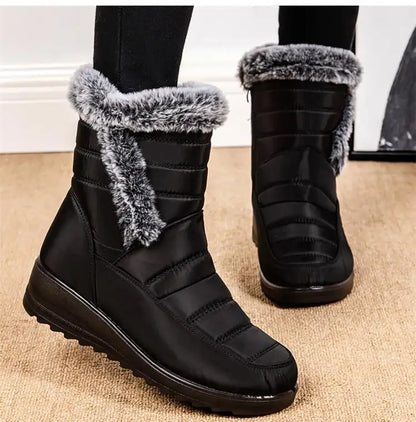 Women's Boots Snow Fashion Shoes Woman Waterproof Shoes Women 2025 Trend Ankle Boots Platform Botas Mujer Boots For Women