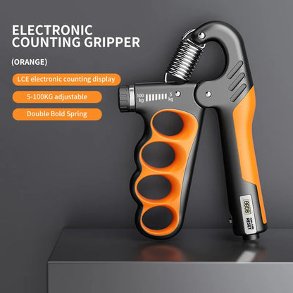 Grip Strengthener Gym Training Hand Exerciser Adjustable 5-100KG Fitness Unisex Finger Rehabilitation Training Hand Grip pesas