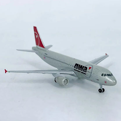 Model Airplane 1:500 Scale Diecast Planes Model A320 Northwest Airlines Alloy Aircraft Model Collection Decoration And Gift