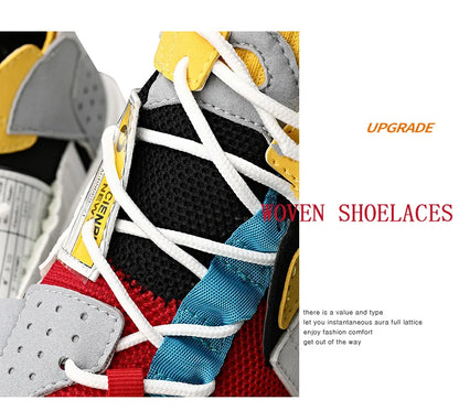 New Colorful Men Sneakers Male Tenis Luxury Designer Shoes Breathable Men's Casual Shoe Couple Shoes Trainers Zapatillas Hombre