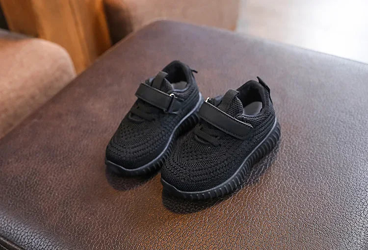 Spring Kid Shoes New Fashion Versatile Girl Sneakers Comfort Soft Sole Anti Slip Simple Boy Shoe Breathable Classic Casual Shoes