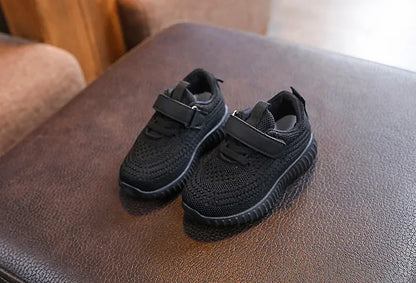 Spring Kid Shoes New Fashion Versatile Girl Sneakers Comfort Soft Sole Anti Slip Simple Boy Shoe Breathable Classic Casual Shoes