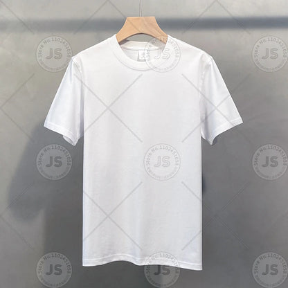 TESM Men Yellow Cotton T-Shirt Men Women Summer Streetwear Fashion Short Sleeve Couple Parent-Child Casual  Cotton Tee