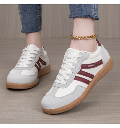 Women Shoes 2026 Spring New Fashion Casual Shoes Women Outdoor Walking Shoes Sneakers Lace-Up Women Comfortable zapatos de mujer
