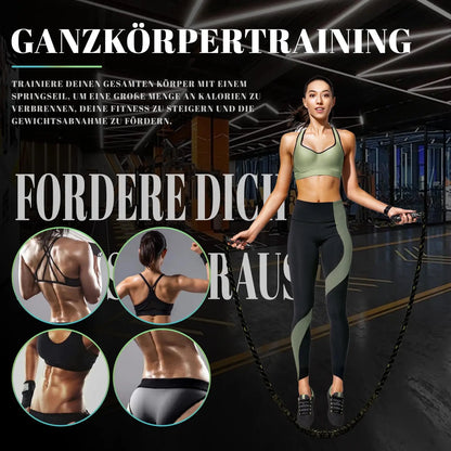 25 mm*3 M Weighted Jump Rope For Fitness Heavy Jump Rope 10ft  Women Men Workout Battle Ropes Fitness Training Skipping Rope