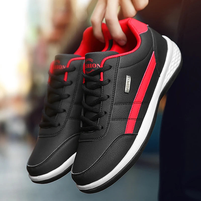 Men's fashionable casual shoes🥾,
Outdoor PU leather trend, 🙌
🍃light casual shoes and 🍃
☁️comfortable with laces, ☁️
Outdoor sports shoes🤾