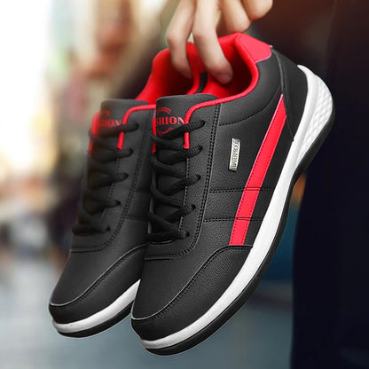 Men's fashionable casual shoes🥾,
Outdoor PU leather trend, 🙌
🍃light casual shoes and 🍃
☁️comfortable with laces, ☁️
Outdoor sports shoes🤾