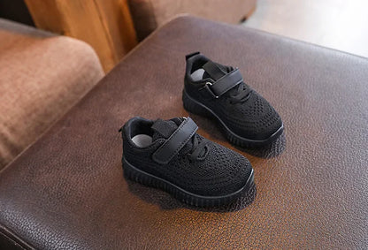 Spring Kid Shoes New Fashion Versatile Girl Sneakers Comfort Soft Sole Anti Slip Simple Boy Shoe Breathable Classic Casual Shoes