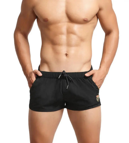 SEOBEAN Men's Quick Dry Swimwear Beach Shorts Summer Surf Fitness Board Trunks Gym Short Pants Male Clothing