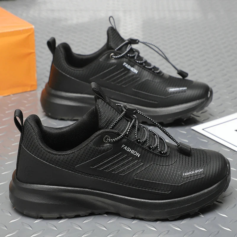 Men Sports Shoe Outsole Solid Colour Male Footwear Unisex Outdoor Sneakers Casual Man Shoes 2025 Winter New Fashion Anti Slip