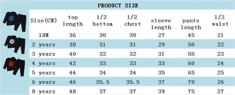 Children Clothes 2pcs Set Ribbed Kids Clothes baby Boys Clothes Girls Clothes Round Neck Long Sleeves Top Long Pants baby Set