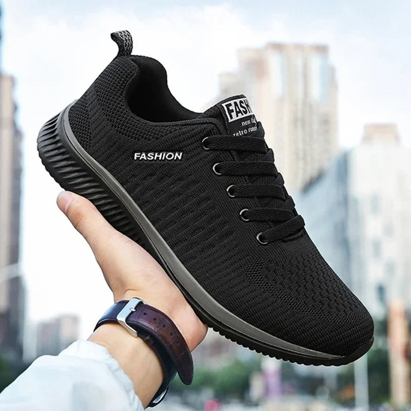 Summer Breathable Men's Casual Shoes Mesh Breathable Man Casual Shoes Fashion Moccasins Lightweight Men Sneakers Hot Sale 36-48