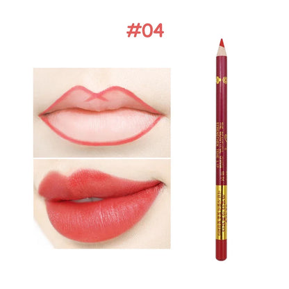 1PC Waterproof Matte Lip Line Pen For Lips Eyeliner Blush Makeup Longlasting Tattoo Lipstick Sketch Dye Tint Liner Pencil