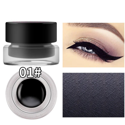 Miss Rose Black Eye liner Pen Makeup Gel Eye Shadow Eyeliner  Kajal Eye Shimmer Cosmetics