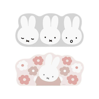 Kawaii Miffy Mouse Pad Cartoon Cute Computer Desk Pad Office Computer Keyboard Student Desk Pad Gift for Girl