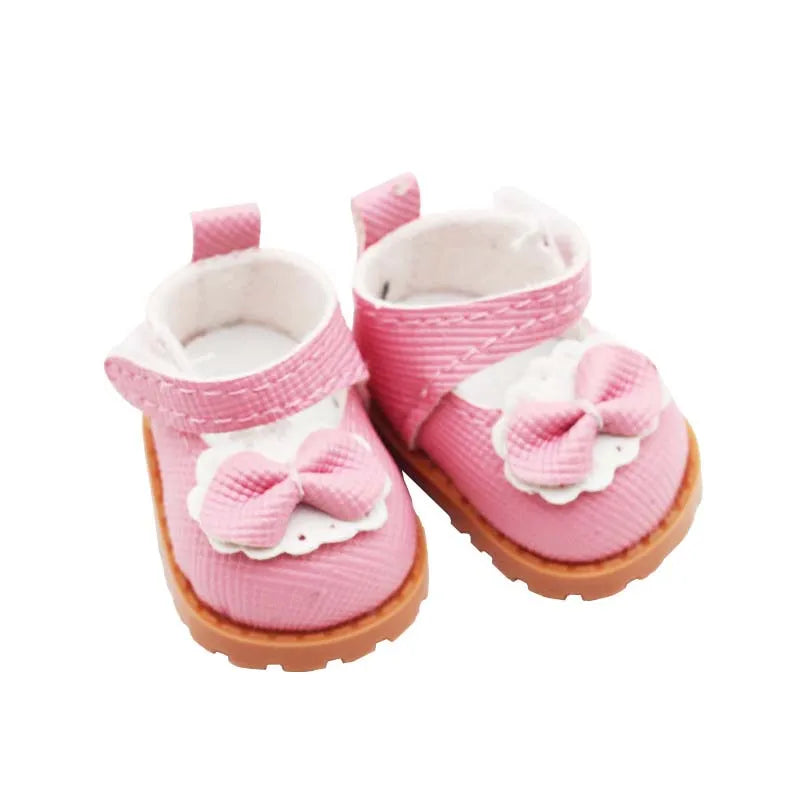Labubu Dolls Princess Shoes Styles DIY for Labubu Doll Leather Leather Shoes  Dolls Accessories Clothing Gift