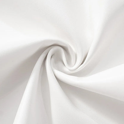 Talenza Women's Leather Vest Dress Sexy PU Leather Vest Short Dress Solid Gloves Pleated Sleeveless Street Y2k Party Club Dress