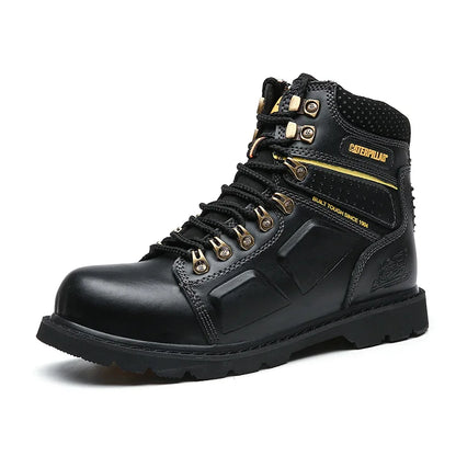 Hot Selling Men's And Women's Motorcycle Boots, Genuine Leather Couple's Workwear Boots, Outdoor Hiking Boots, Hiking Boot, Cyc