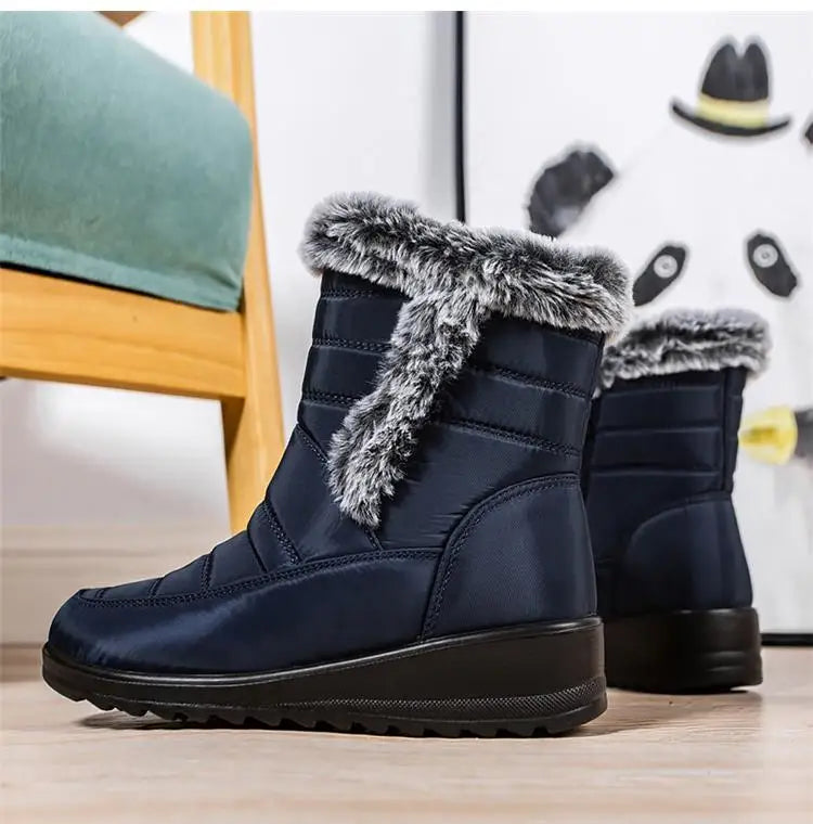 Women's Boots Snow Fashion Shoes Woman Waterproof Shoes Women 2025 Trend Ankle Boots Platform Botas Mujer Boots For Women