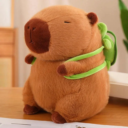 23cm Capybara Plush Simulation Capibara Anime Fluffty Toy Cute Doll Stuffed Animals Soft Doll Plush Christmas Thanksgiving Gift