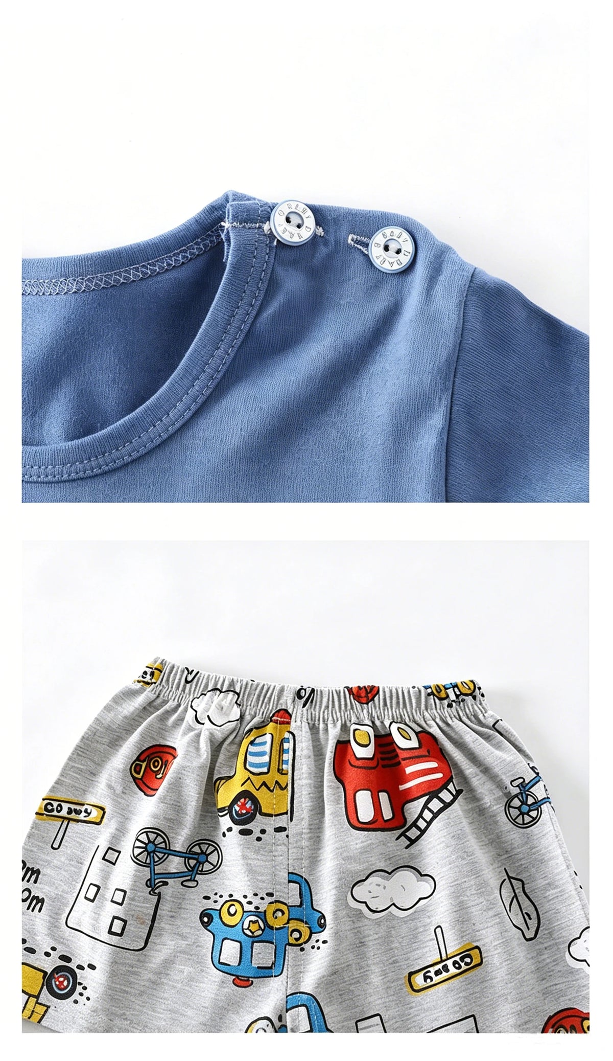Kids Clothes Set Baby Boy/Girl T-Shirt + Shorts Summer Clothing Cotton Cartoon Casual Boys Tracksuit Children Baby Clothes Set