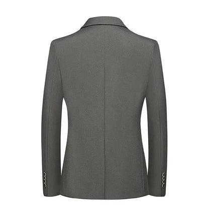 Blazer's New Men's Fashion Outdoor Travel Solid Color, Youthful Wedding, Hosting, Campus Slimming, Casual Korean Version Blazer