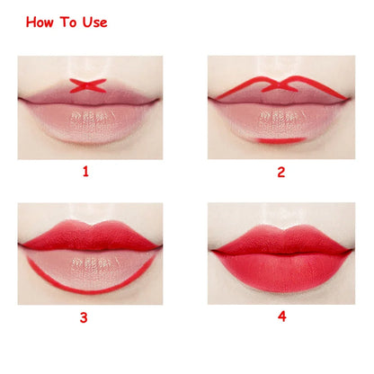 1PC Waterproof Matte Lip Line Pen For Lips Eyeliner Blush Makeup Longlasting Tattoo Lipstick Sketch Dye Tint Liner Pencil