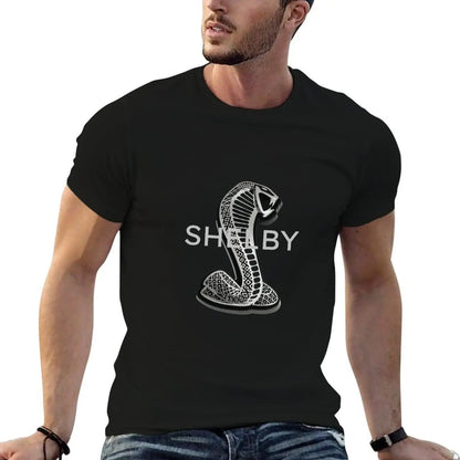 SHELBY COBRA LOGO T-SHIRTS MUG SHELBY GT 500 350 T-Shirt t shirt man casual t shirt man plain T-Shirt