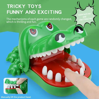 Bite hand crocodile children's toy stress relief toy Bite hand toy parent-child interactive party prank toy