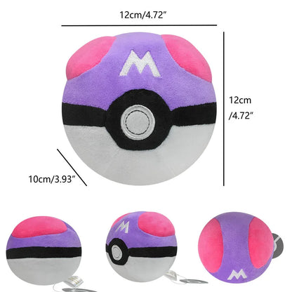 Big Size Pokemon Plush Cushion Ultra Ball Master Ball Poke Ball Pillow Pokeball Cushion Pocket Monster Doll Bedroom