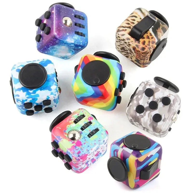 Antistress Fidget Compression Sensory New Novelty Magic Dice Toys for Children Adults Stress Relief Fidget Decompression toy
