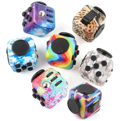 Antistress Fidget Compression Sensory New Novelty Magic Dice Toys for Children Adults Stress Relief Fidget Decompression toy