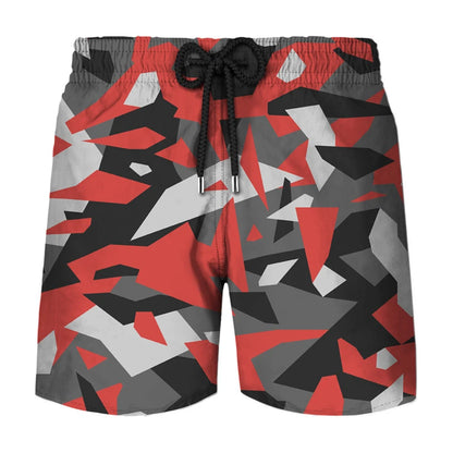 Fashion Camouflage Graphic Beach Shorts For Men Summer Casual Daily Wear 3D Printed Short Pants Loose Streetwear Board Shorts