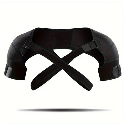 Adjustable Cross Shoulder Support Straps Polyester Fiber Hand Wash Only for Back Sports Shoulder Brace with Adjustable Straps
