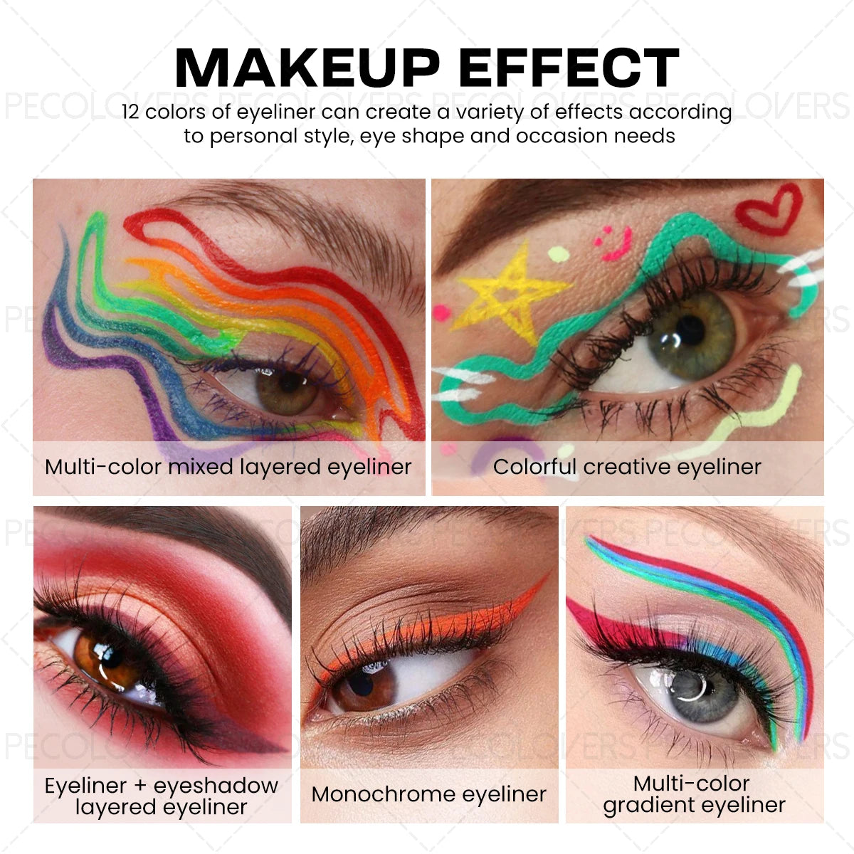 Quick-Drying Long-Lasting Liquid Eyeliner,Waterproof&Sweatproof,Eyeliner Pencil,Perfect Gift, Necessary for Makeup