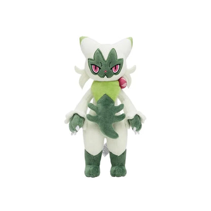New Sprigatito Evolution Floragato Meowscarada Plush Toy Pokemon Peluche Stuffed Doll Cartoon Animals Cute Cats Birthday Gifts