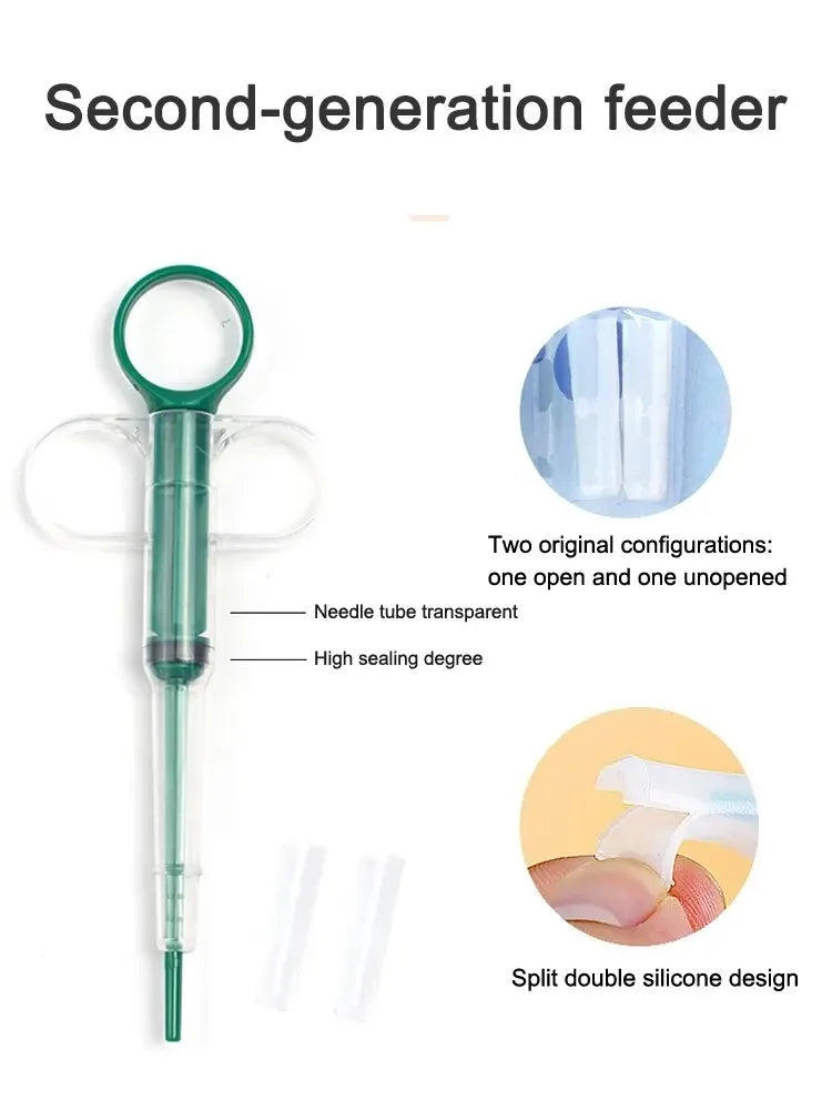 Pet Medication Dispenser, Pressing Feeding Stick for Cats and Dogs, Eating Pills, Pills, Medication Artifacts, Pet Sickness Care