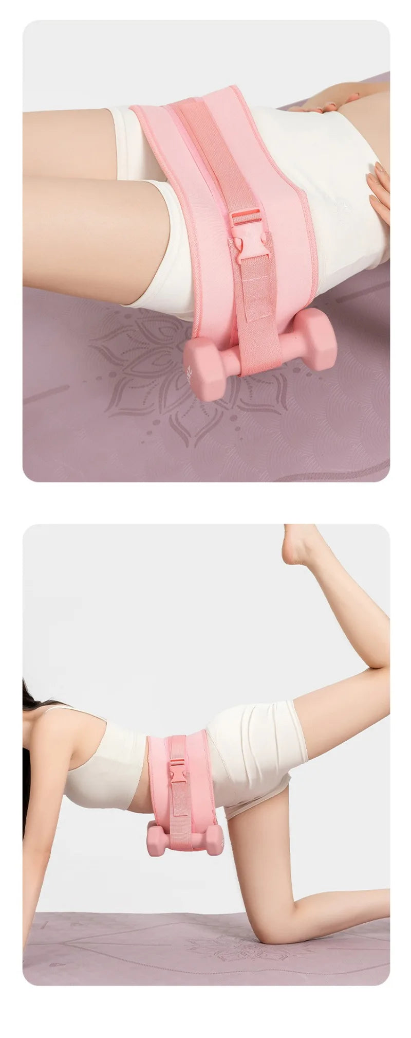 Gym Equipment Fitness Hip Bridge Muscle Exercise Bodybuilding Trainer Sports Dumbbells Waist Weight Belt Thrust Weight Belt