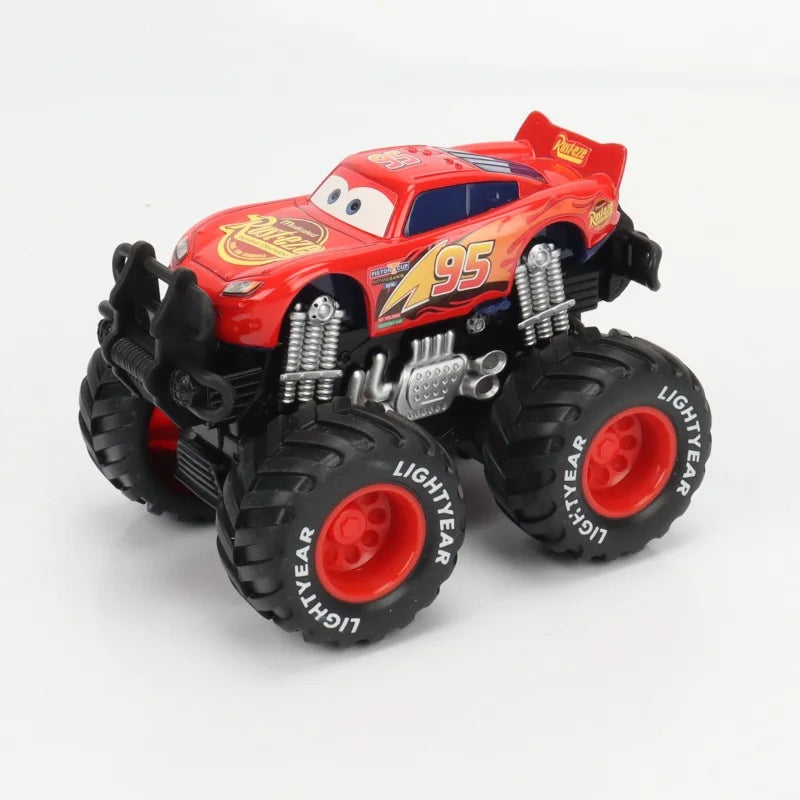 Cars Pixar Cars Lightning McQueen rhapsody matador bulldozer truck Mater harvester 1:55 Diecast Metal Car Model Toy